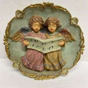 Turtle King Corp. Angel Wall Hanging Ceramic Musical Decor